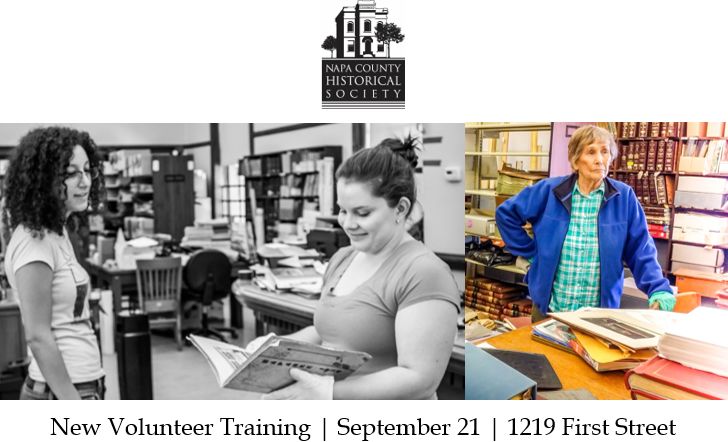Staff and Volunteers at the Napa County Historical Society